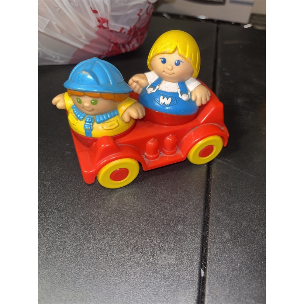 Playskool Weeble Wobble Vintage Lot Of‎ 3